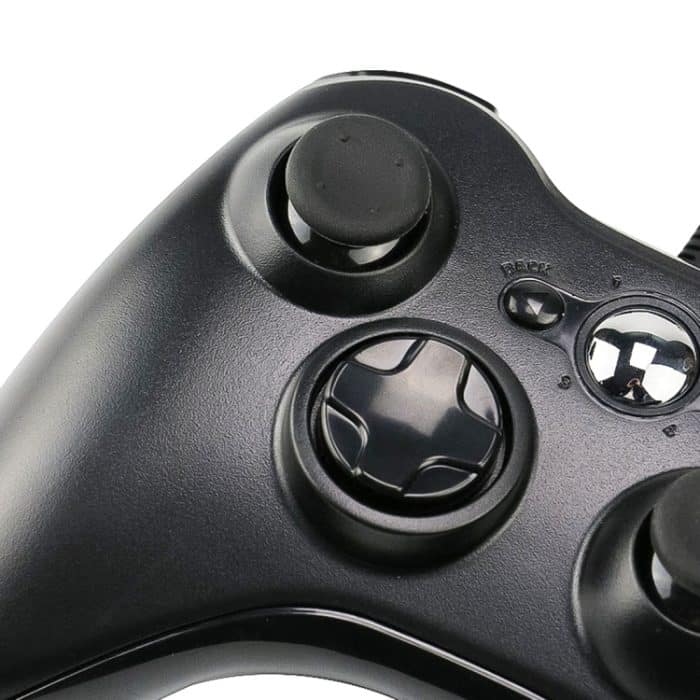 USB 2.0 Wired Controller Gamepad für XBOX360, Plug and Play, Kabellänge: 2,5 m, For XBOX360, For XBOX360 (Black) – Bild 5
