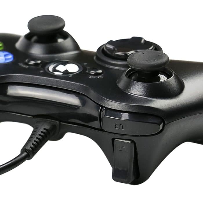 USB 2.0 Wired Controller Gamepad für XBOX360, Plug and Play, Kabellänge: 2,5 m, For XBOX360, For XBOX360 (Black) – Bild 7