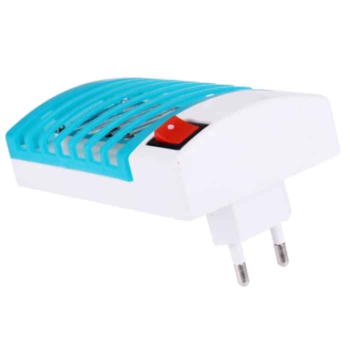 1 W effiziente 4-LED-Moskito-Killer-Nachtlampe, EU-Stecker, AC 220 V (blau) – Bild 4