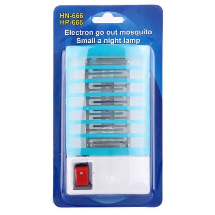 1 W effiziente 4-LED-Moskito-Killer-Nachtlampe, EU-Stecker, AC 220 V (blau) – Bild 6