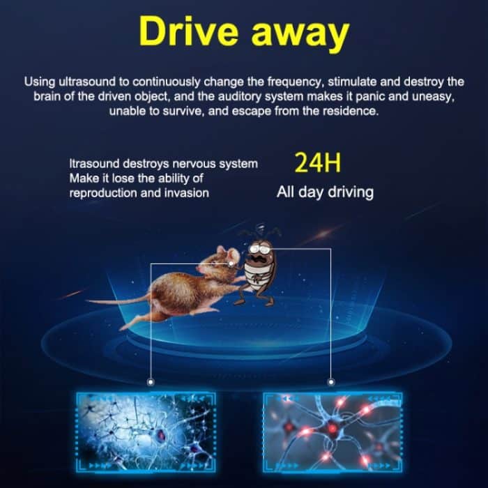 Super Ultraschall Maus Repeller – Bild 5