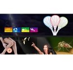 Hochwertige wiederaufladbare elektronische Mückenklatsche mit Blitzlicht, Länge: 50 cm (zufällige Farblieferung) – Bild 7