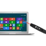 PP-1000 Multimedia-Präsentation Remote PowerPoint Clicker 2,4-GHz-HF-Laserpointer mit USB-Empfänger (schwarz) – Bild 5