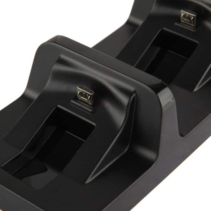 DOBE USB Dual Charger Dockstation für PS4 Wireless Controller (TP4-002) (schwarz) – Bild 4