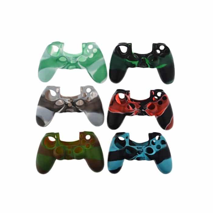 Camo Silikon Schutzhülle für PS4 Controller, Random Color Delivery – Bild 5