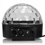 Multifunktions DMX512 10CH Crystal Magic Ball Light, RGB-LED mit Digitalanzeige, Support-Sound aktiviert – Bild 3