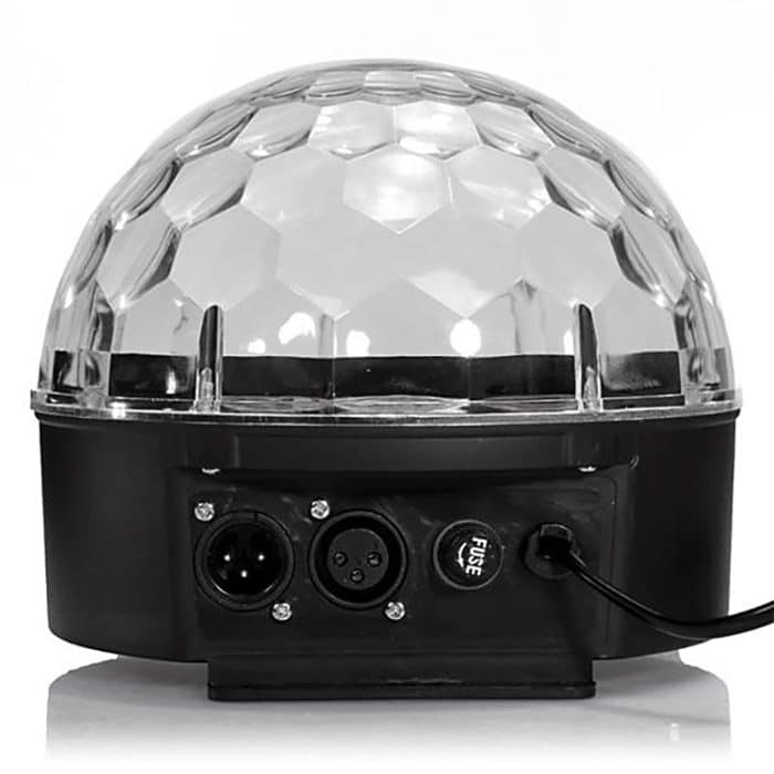 Multifunktions DMX512 10CH Crystal Magic Ball Light, RGB-LED mit Digitalanzeige, Support-Sound aktiviert – Bild 3