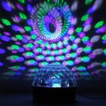 Multifunktions DMX512 10CH Crystal Magic Ball Light, RGB-LED mit Digitalanzeige, Support-Sound aktiviert – Bild 4