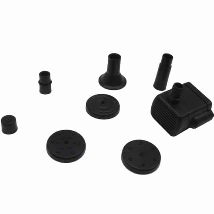 1,2W Sonnenkollektor bürstenlose Pumpe (schwarz) – Bild 3