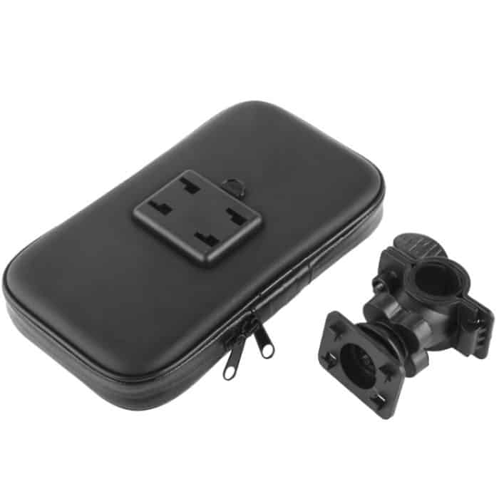 Halter für Fahrradlenker Wasserdicht / Sanddicht / Schneesicher / Schmutzfeste Reißverschlusstasche, geeignet für Galaxy Note III / N9000 und Mega 6.3 / i9200 (Schwarz) – Bild 7