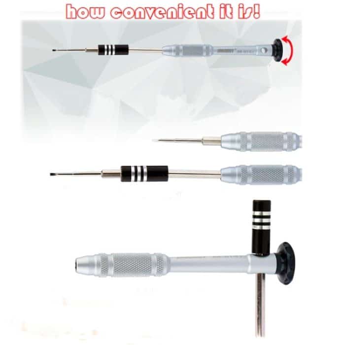 JAKEMY JM-8143 10-in-1-Werkzeugsatz für multifunktionale Schraubenzieher aus Aluminiumlegierung – Bild 4