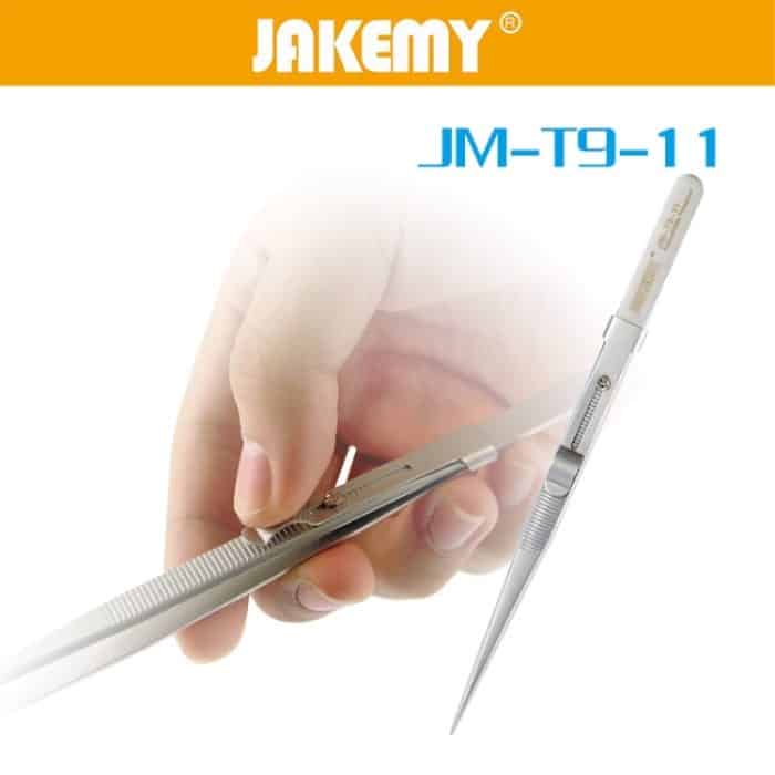 JAKEMY JM-T9-11 Verstellbare gerade Pinzette, JM-T9-11 – Bild 8