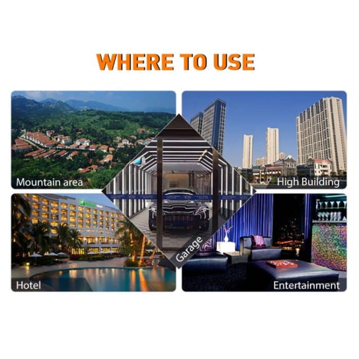 GSM 900 Mobiltelefonsignal Repeater Booster mit Bildschirm + Antenne (Abdeckung: 150 Quadratmeter) – Bild 7