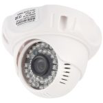 CMOS 420TVL 3,6-mm-Objektiv ABS-Material Farbinfrarotkamera mit 36 ​​LED, IR-Abstand: 20 m – Bild 2