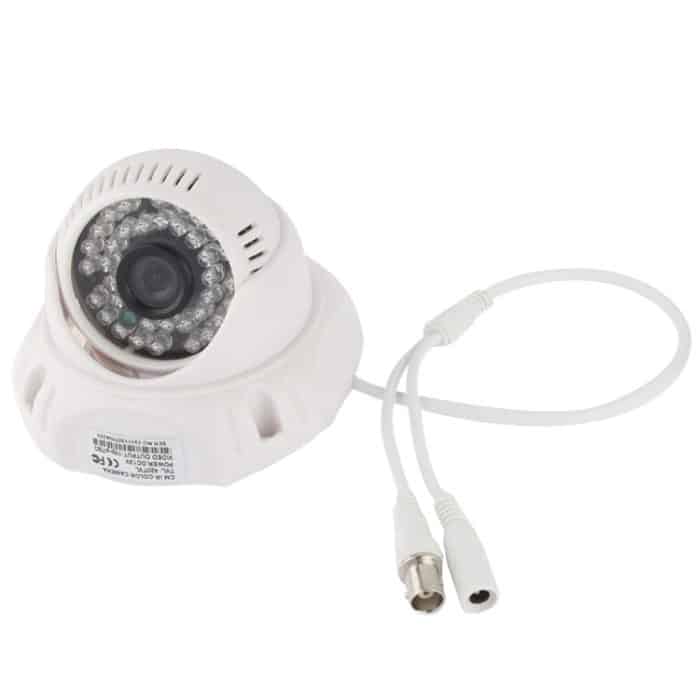 CMOS 420TVL 3,6-mm-Objektiv ABS-Material Farbinfrarotkamera mit 36 ​​LED, IR-Abstand: 20 m – Bild 3
