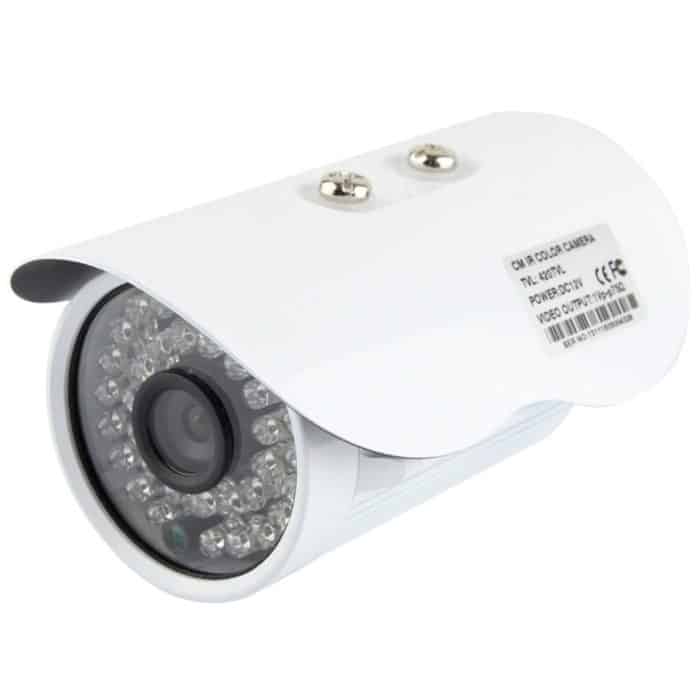 CMOS 420TVL 6mm Objektiv Metallmaterial Farbinfrarotkamera mit 36 ​​LED, IR Abstand: 20m – Bild 1