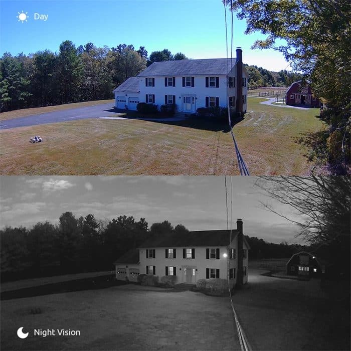 CMOS 420TVL 6mm Objektiv Metall Material Array LED Farbinfrarotkamera mit 3 LED, IR Abstand: 20m – Bild 11