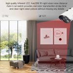 CMOS 420TVL 6mm Objektiv Metall Material Array LED Farbinfrarotkamera mit 3 LED, IR Abstand: 20m – Bild 10