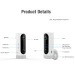 A1 WiFi Wireless 720P IP-Kamera, Unterstützung für Nachtsicht / Bewegungserkennung / PIR-Bewegungssensor, Zwei-Wege-Audio, integrierter 3000-mAh-Akku – Bild 5