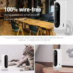 A1 WiFi Wireless 720P IP-Kamera, Unterstützung für Nachtsicht / Bewegungserkennung / PIR-Bewegungssensor, Zwei-Wege-Audio, integrierter 3000-mAh-Akku – Bild 9