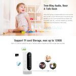A1 WiFi Wireless 720P IP-Kamera, Unterstützung für Nachtsicht / Bewegungserkennung / PIR-Bewegungssensor, Zwei-Wege-Audio, integrierter 3000-mAh-Akku – Bild 10