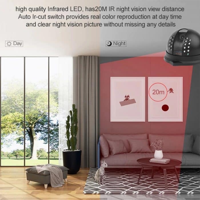 1/3 Zoll Sony 420TVL 3,6 mm Dome-Kamera mit fester Farbe, IR-Entfernung: 20 m – Bild 9