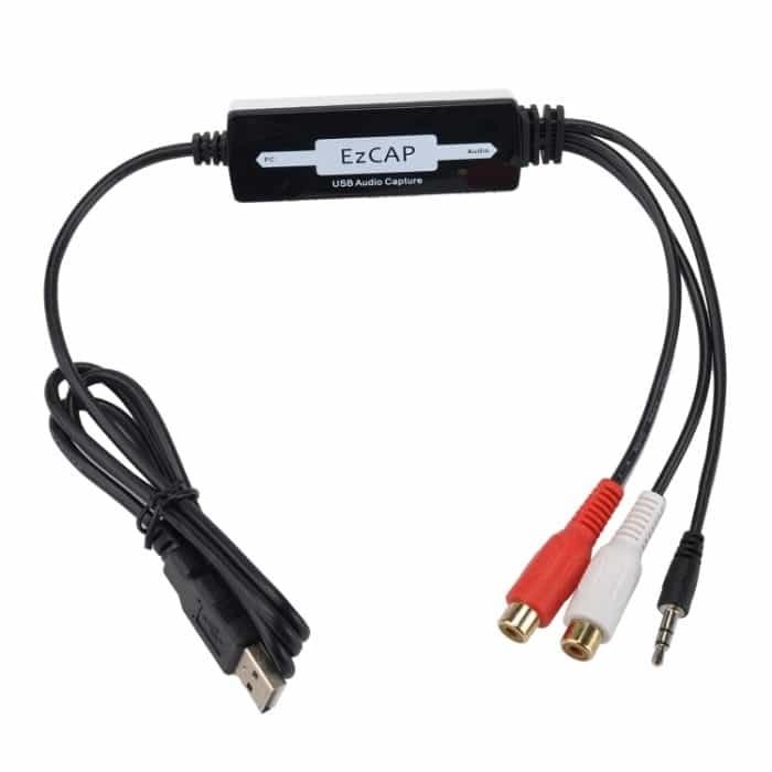 S-SPC-0908.jpg EZCAP216 USB Audio Capture, Aufnahmeformat: Wave / MP3 – Bild 1