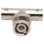 T-Typ BNC-Stecker auf 2 BNC-Buchsenstecker – Bild 2