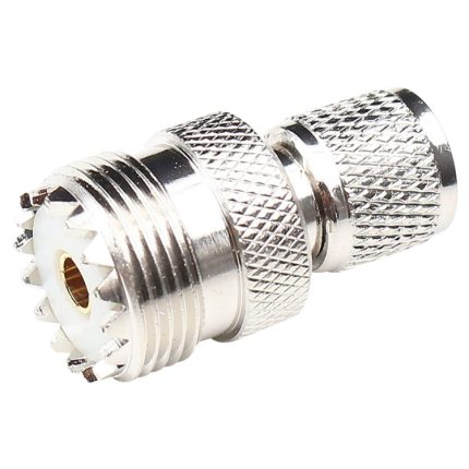 UHF-Weibchen zum Mini-UHF-Stecker