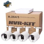 N4B3-Mini/L 4-Kanal 720P P2P ONVIF 1,0 Megapixel IP-Kamera NVR-Kit, unterstützt Nachtsicht / Bewegungserkennung, IR-Entfernung: 20 m – Bild 9