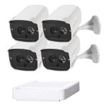 N4B7-Mini/L 4-Kanal 720P 1,0-Megapixel-IP-Kamera-NVR-Kit, unterstützt Nachtsicht / Bewegungserkennung, IR-Entfernung: 20 m – Bild 2