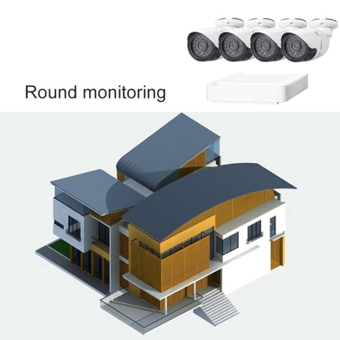 N4B-Mini/L 4-Kanal 720P 1,0-Megapixel-IP-Kamera-NVR-Kit, unterstützt Nachtsicht / Bewegungserkennung, IR-Entfernung: 20 m – Bild 18