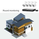 N4B3M 4-Kanal 720P P2P ONVIF 1,0 Megapixel IP-Kamera NVR-Kit, unterstützt Nachtsicht / Bewegungserkennung, IR-Entfernung: 20 m – Bild 17