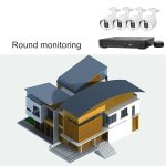 N4B3Poe 4-Kanal 720P P2P ONVIF 1,0 Megapixel IP-Kamera NVR-Kit, unterstützt Nachtsicht / Bewegungserkennung, IR-Entfernung: 20 m – Bild 17