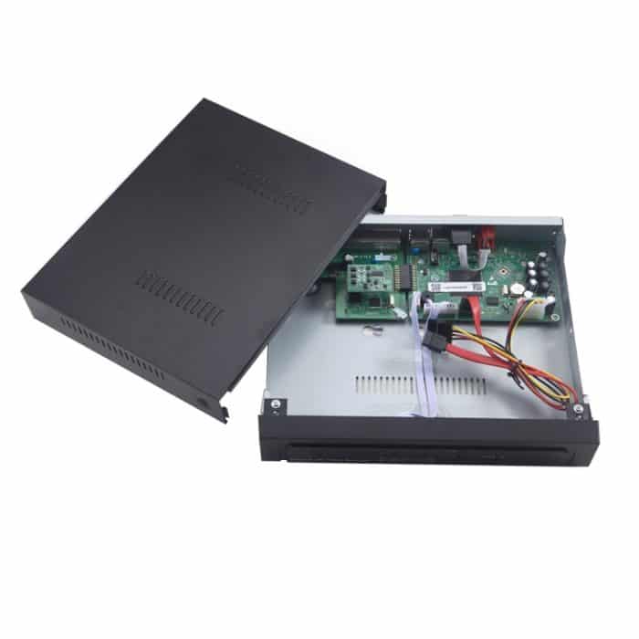 N4B3Poe 4-Kanal 720P P2P ONVIF 1,0 Megapixel IP-Kamera NVR-Kit, unterstützt Nachtsicht / Bewegungserkennung, IR-Entfernung: 20 m – Bild 7