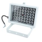 48 LED-Hilfslicht für CCD-Kamera, IR-Entfernung: 50m (ZT-48W), Größe: 9x12.5x8cm (weiß)