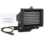 96 LED-Hilfslicht für CCD-Kamera, IR-Entfernung: 100m (ZT-496WF), Größe: 13x16.8x11cm (schwarz) – Bild 3
