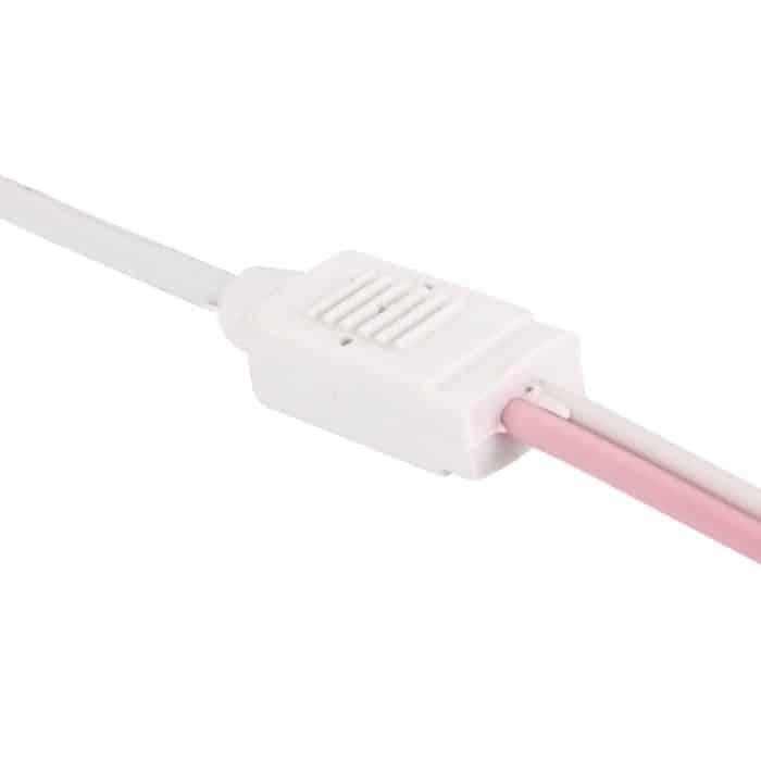 CCTV-Sicherheitskamera Power Video Kabel von Stecker zu Buchse, Länge: 15 m (weiß) – Bild 4