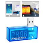 USB Voltage Charge Doctor / Stromtester für Mobiltelefone / Tablets (blau)