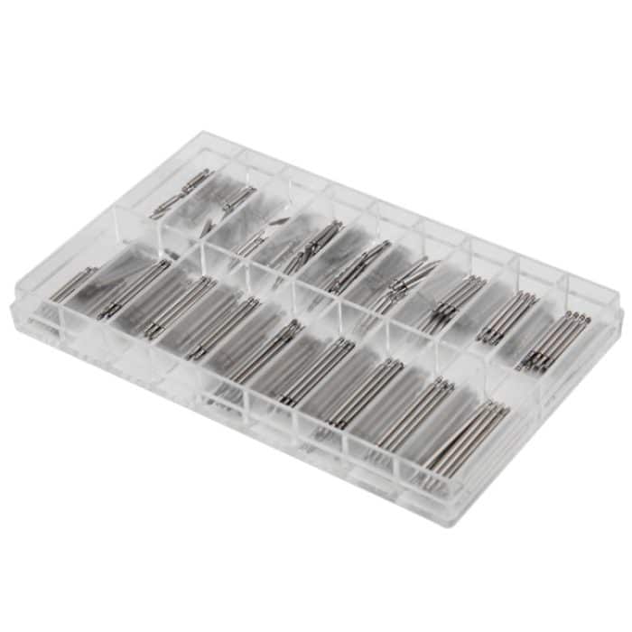 8-25mm Edelstahl Ohren Kit Uhrenreparaturwerkzeug Uhrenarmband Federstangen – Bild 4