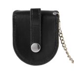 Retro Taschenuhr Holster / Ledertasche / Gürteltasche mit Kette – Bild 5