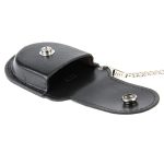 Retro Taschenuhr Holster / Ledertasche / Gürteltasche mit Kette – Bild 6