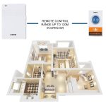 Voye V005A Wireless Remote-Türklingel mit 38 Polyphony-Sounds (weiß) – Bild 6