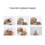 VOYE V001A Home Music Fernbedienung Drahtlose Türklingel mit 38 Polyphonie-Sounds – Bild 12