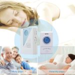 Voye V001AB drahtlose Türklingel mit 2 Fernbedienung (weiß) – Bild 6