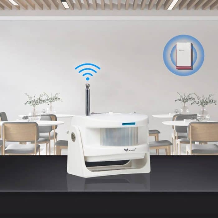 YD-03-K01 Drahtlose DC-Türklingel mit menschlicher Induktion, EU-Stecker – Bild 8