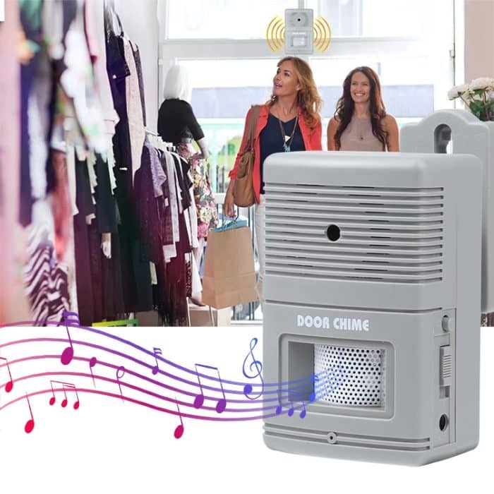 Drahtloses Besucheralarm-Eingangstor (grau) – Bild 7