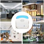 AK-01 Elektronische Gäste, die drahtlose Drahtlose Türklingel (weiß) – Bild 8