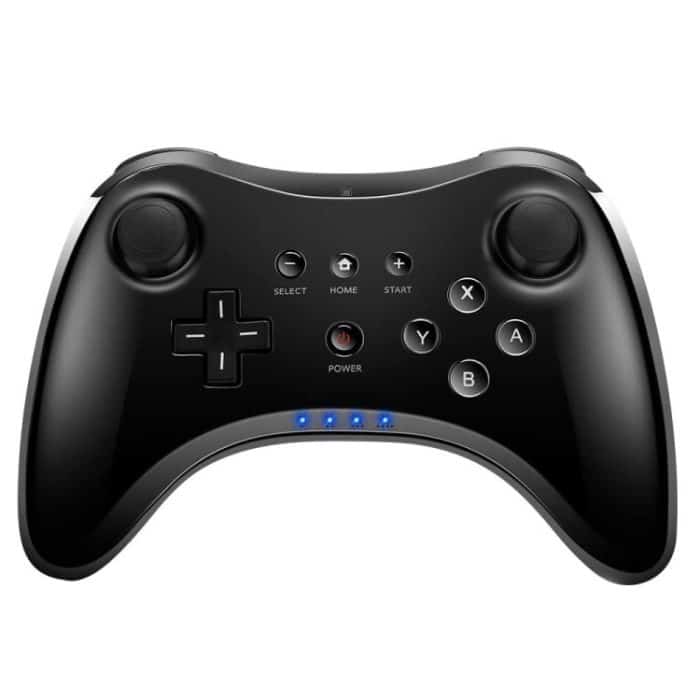S-WIIU-1028BL.jpg Hochleistungs-Pro-Controller für die Nintendo Wii U-Konsole, For-WII U(Black), For-WII U(White) – Bild 1