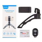 APEXEL Tragbarer Handheld Lazy Live Broadcast Desktop Faltbarer Universal Bluetooth Stativ Telefonhalter – Bild 10